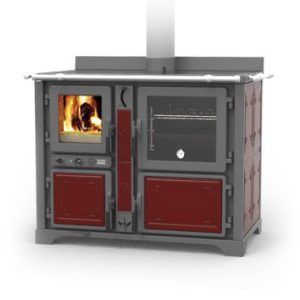 Termocucina a Legna Bosky Country F30 EVO5 Fiori