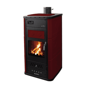 Termostufa a Legna Klover Mod. Belvedere 30 in Maiolica