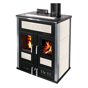 Termostufa Pellet e Legna Klover Mod. Bi-fire Mid