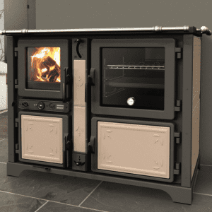 Termocucina a Legna Bosky Country F30 EVO5 Fiori