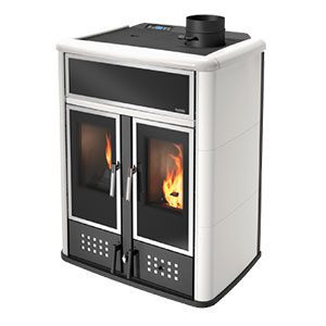 Termostufa Pellet e Legna Klover Mod. Dual