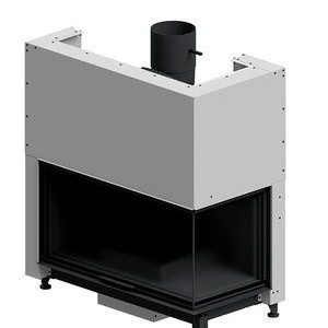 Ruegg- Angolare Destro RII 50x100x50 Completo di Mantello convettivo