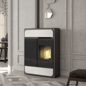 Stufa a Pellet Edilkamin Bild ATC UP Canalizzabile