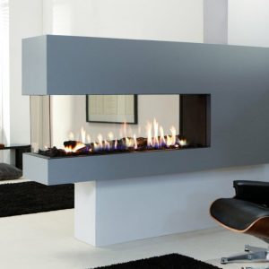 Camino a Gas Trifacciale Lucius 140