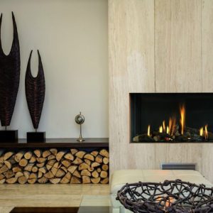 Camino a Gas Rettangolare-Orizzontale Modore 100